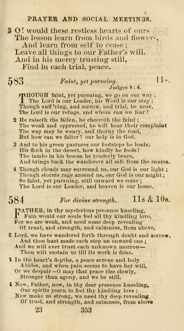 The Christian Hymn Book: a compilation of psalms, hymns and spiritual songs, original and selected (Rev. and enl.) page 362