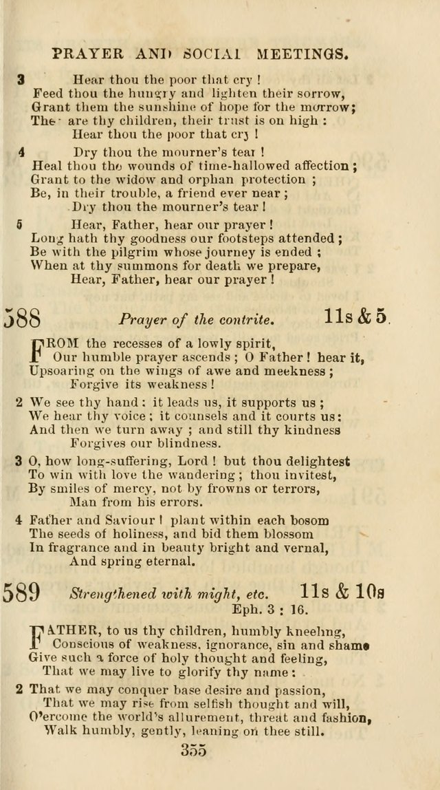 The Christian Hymn Book: a compilation of psalms, hymns and spiritual songs, original and selected (Rev. and enl.) page 364