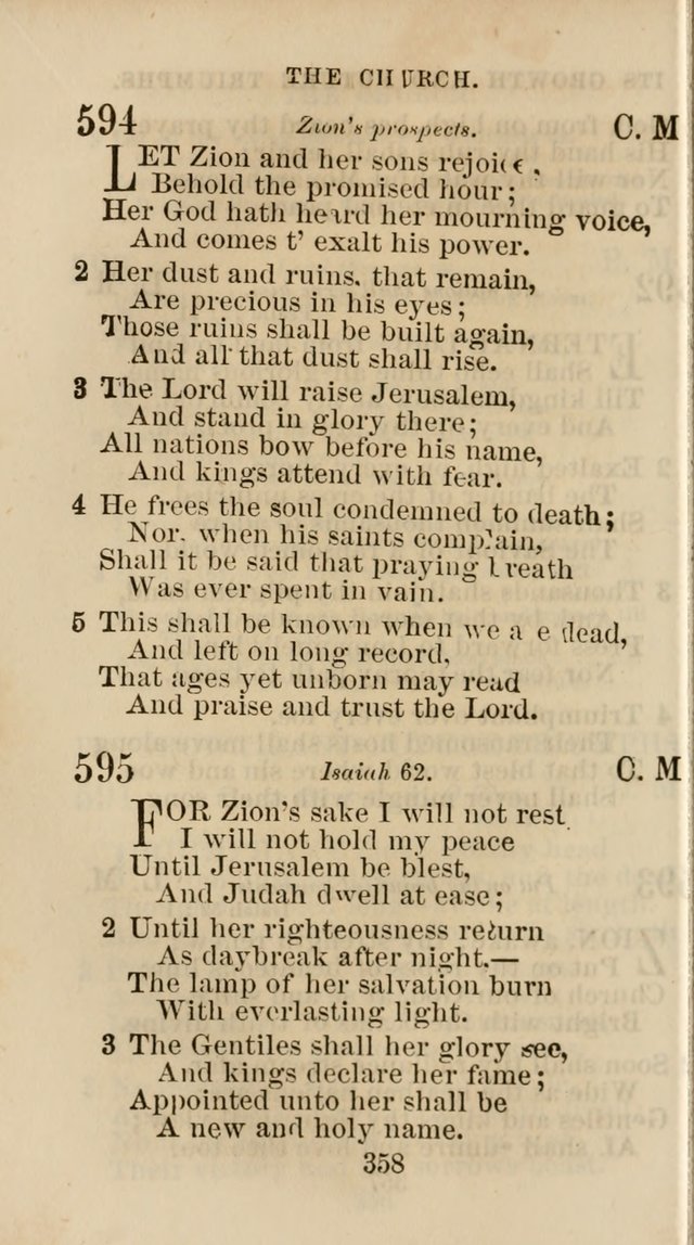 The Christian Hymn Book: a compilation of psalms, hymns and spiritual songs, original and selected (Rev. and enl.) page 367