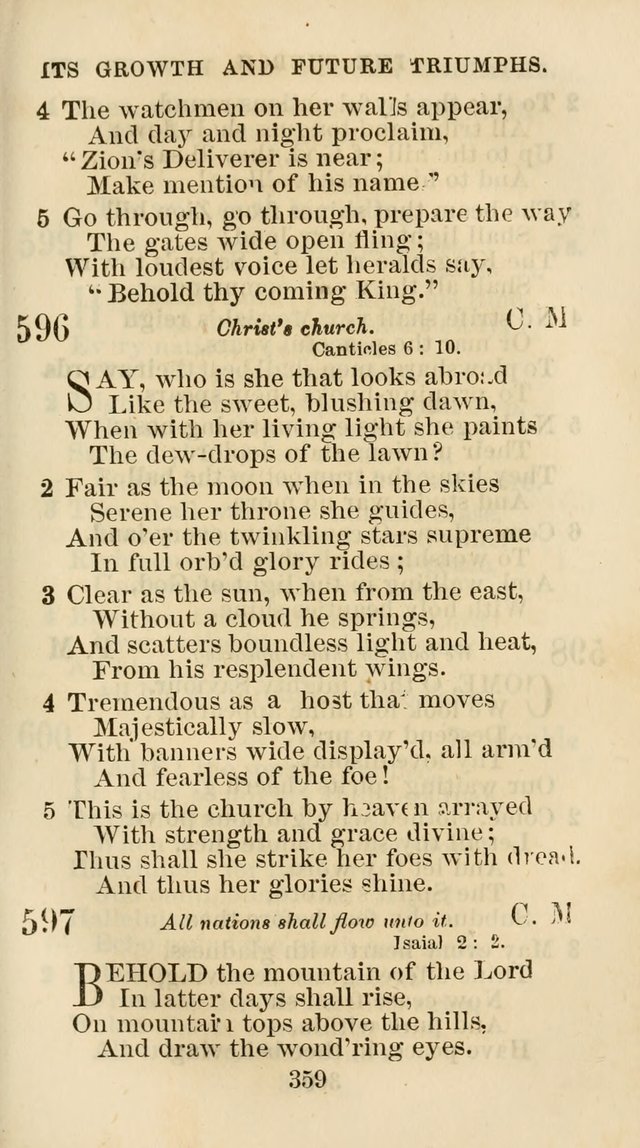 The Christian Hymn Book: a compilation of psalms, hymns and spiritual songs, original and selected (Rev. and enl.) page 368