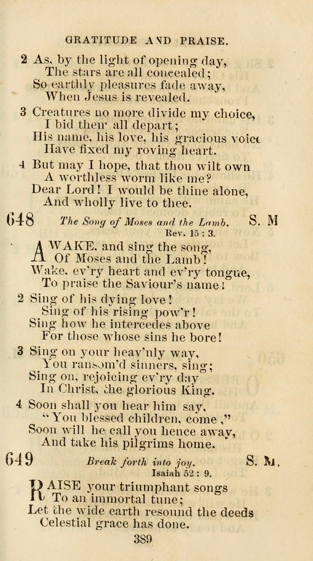 The Christian Hymn Book: a compilation of psalms, hymns and spiritual songs, original and selected (Rev. and enl.) page 398