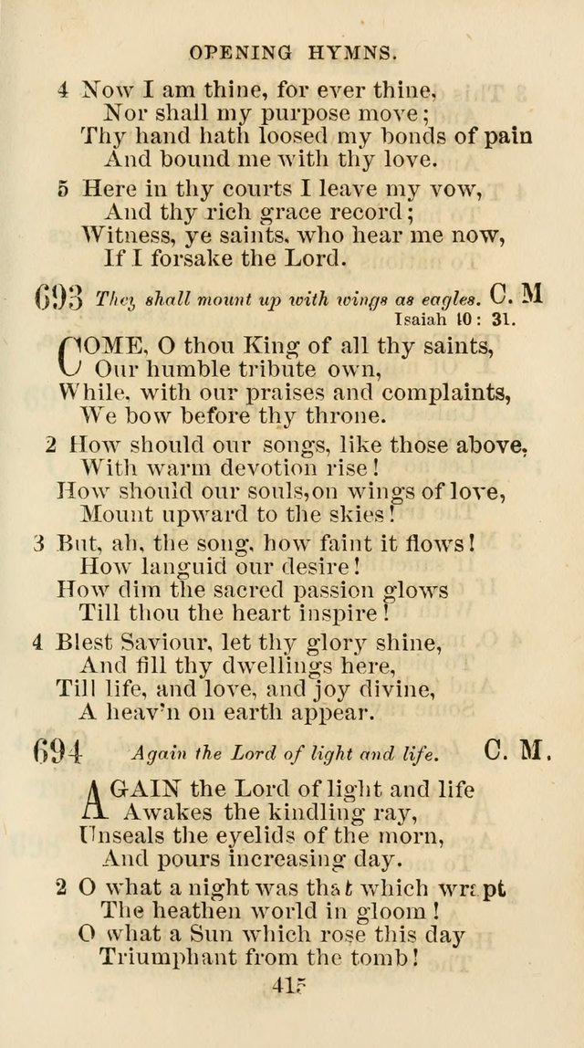 The Christian Hymn Book: a compilation of psalms, hymns and spiritual songs, original and selected (Rev. and enl.) page 424