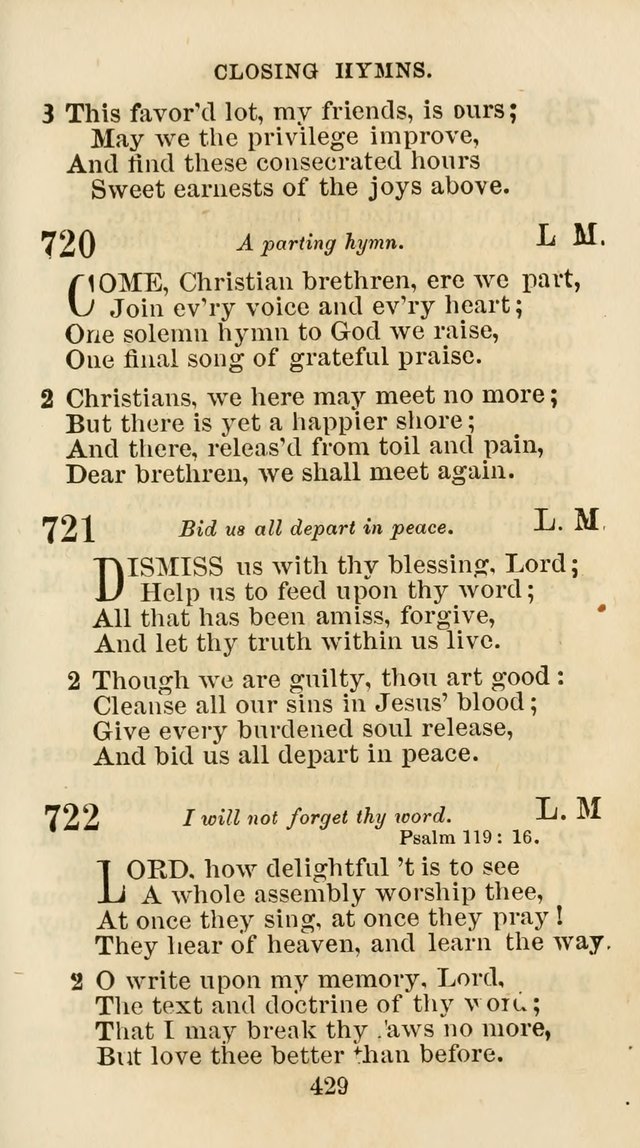 The Christian Hymn Book: a compilation of psalms, hymns and spiritual songs, original and selected (Rev. and enl.) page 438