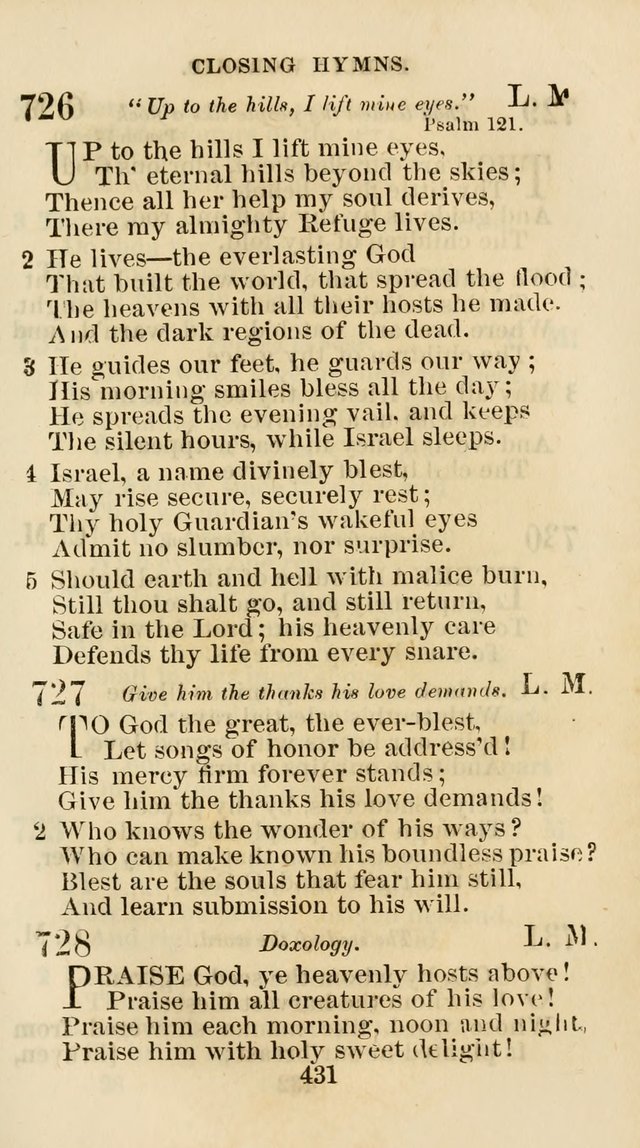 The Christian Hymn Book: a compilation of psalms, hymns and spiritual songs, original and selected (Rev. and enl.) page 440