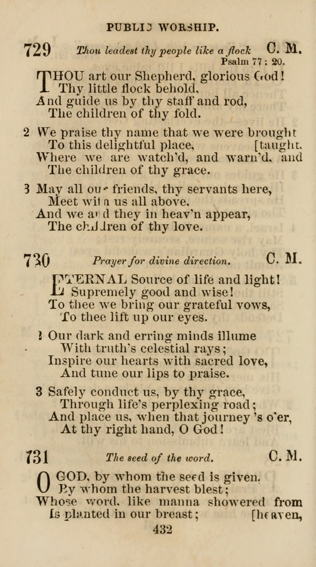 The Christian Hymn Book: a compilation of psalms, hymns and spiritual songs, original and selected (Rev. and enl.) page 441