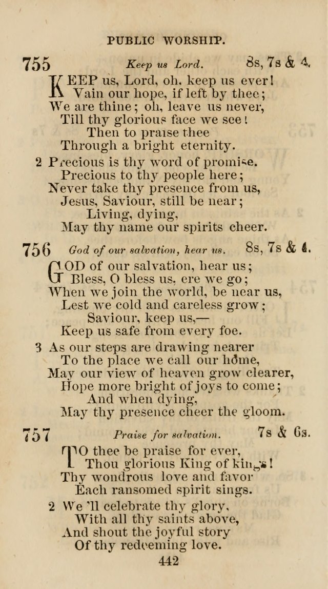 The Christian Hymn Book: a compilation of psalms, hymns and spiritual songs, original and selected (Rev. and enl.) page 451