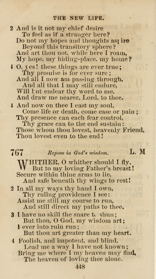 The Christian Hymn Book: a compilation of psalms, hymns and spiritual songs, original and selected (Rev. and enl.) page 457