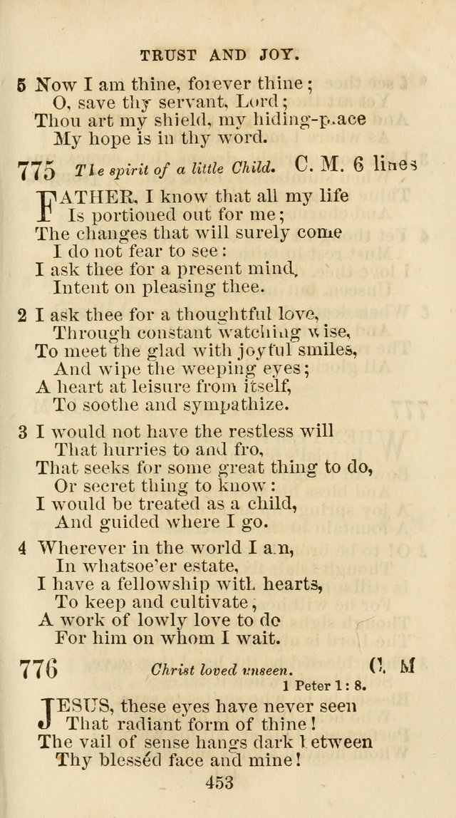 The Christian Hymn Book: a compilation of psalms, hymns and spiritual songs, original and selected (Rev. and enl.) page 462