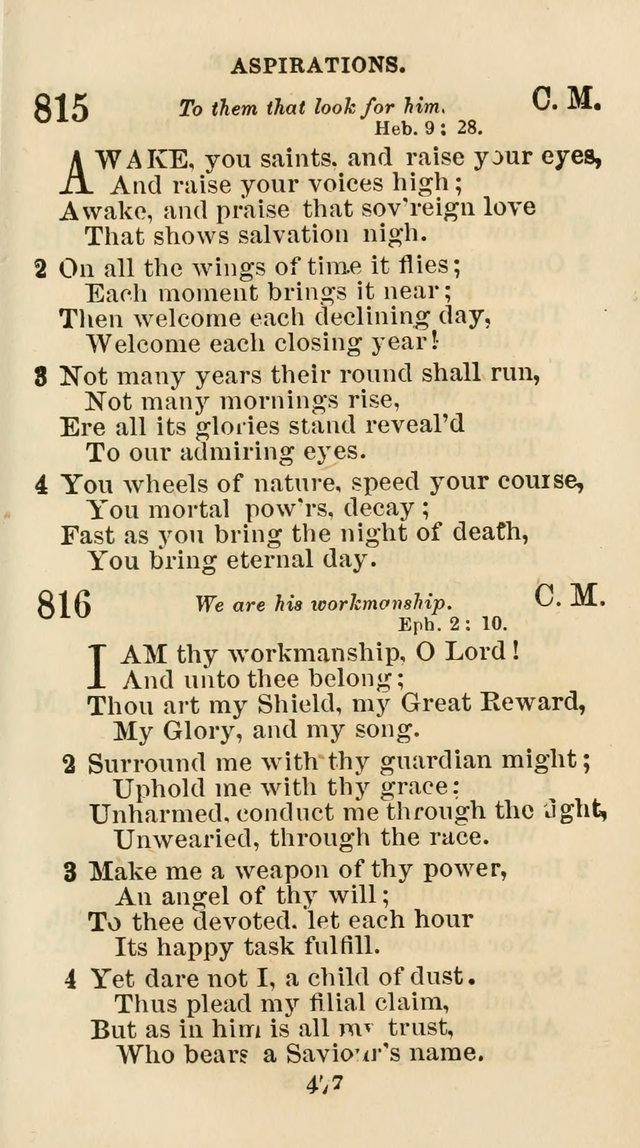 The Christian Hymn Book: a compilation of psalms, hymns and spiritual songs, original and selected (Rev. and enl.) page 486