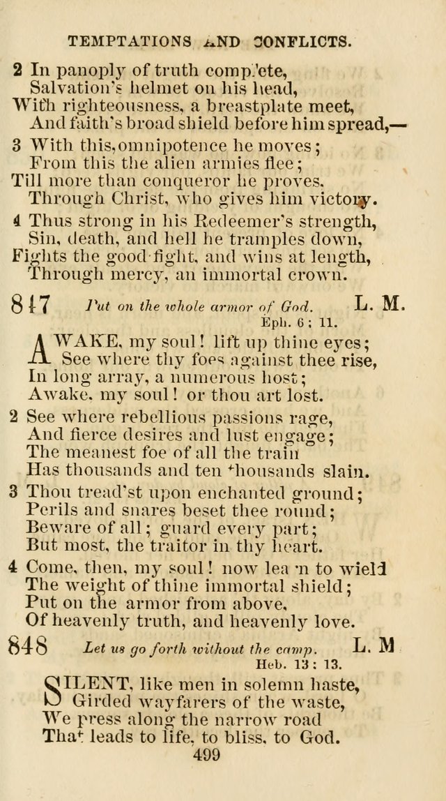 The Christian Hymn Book: a compilation of psalms, hymns and spiritual songs, original and selected (Rev. and enl.) page 508