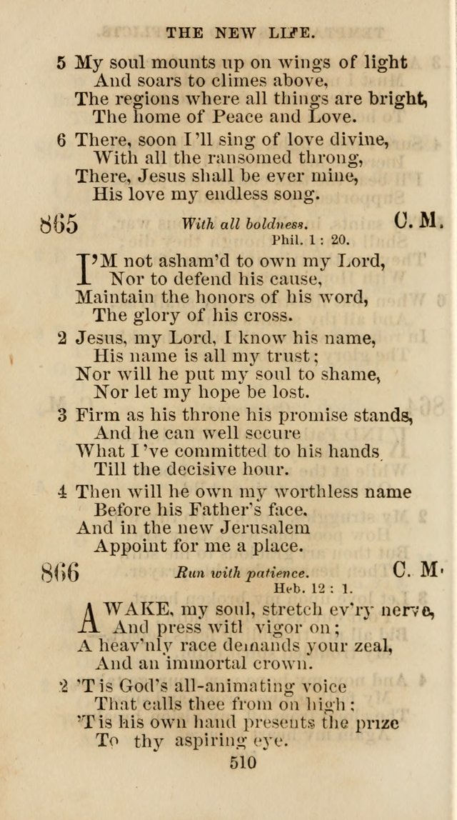 The Christian Hymn Book: a compilation of psalms, hymns and spiritual songs, original and selected (Rev. and enl.) page 519