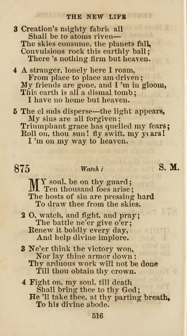 The Christian Hymn Book: a compilation of psalms, hymns and spiritual songs, original and selected (Rev. and enl.) page 525