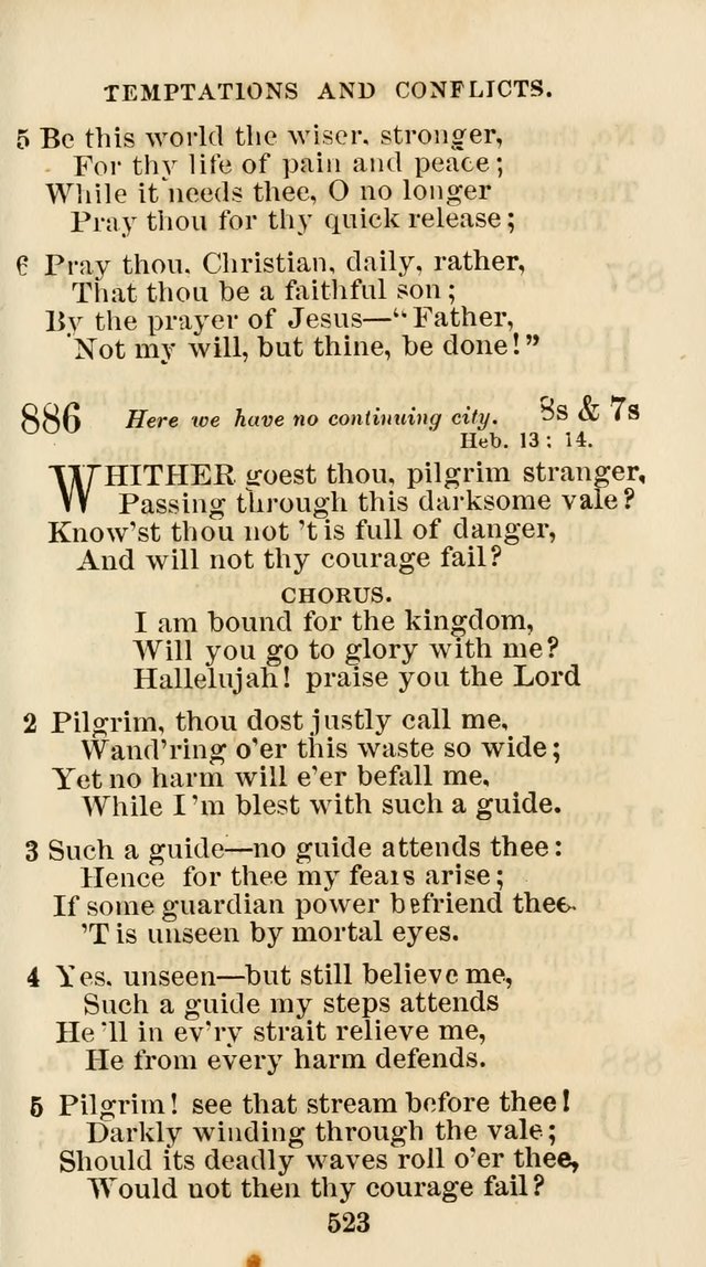 The Christian Hymn Book: a compilation of psalms, hymns and spiritual songs, original and selected (Rev. and enl.) page 532