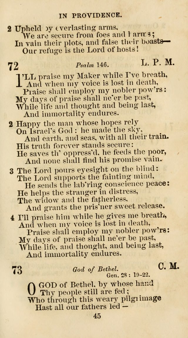 The Christian Hymn Book: a compilation of psalms, hymns and spiritual songs, original and selected (Rev. and enl.) page 54