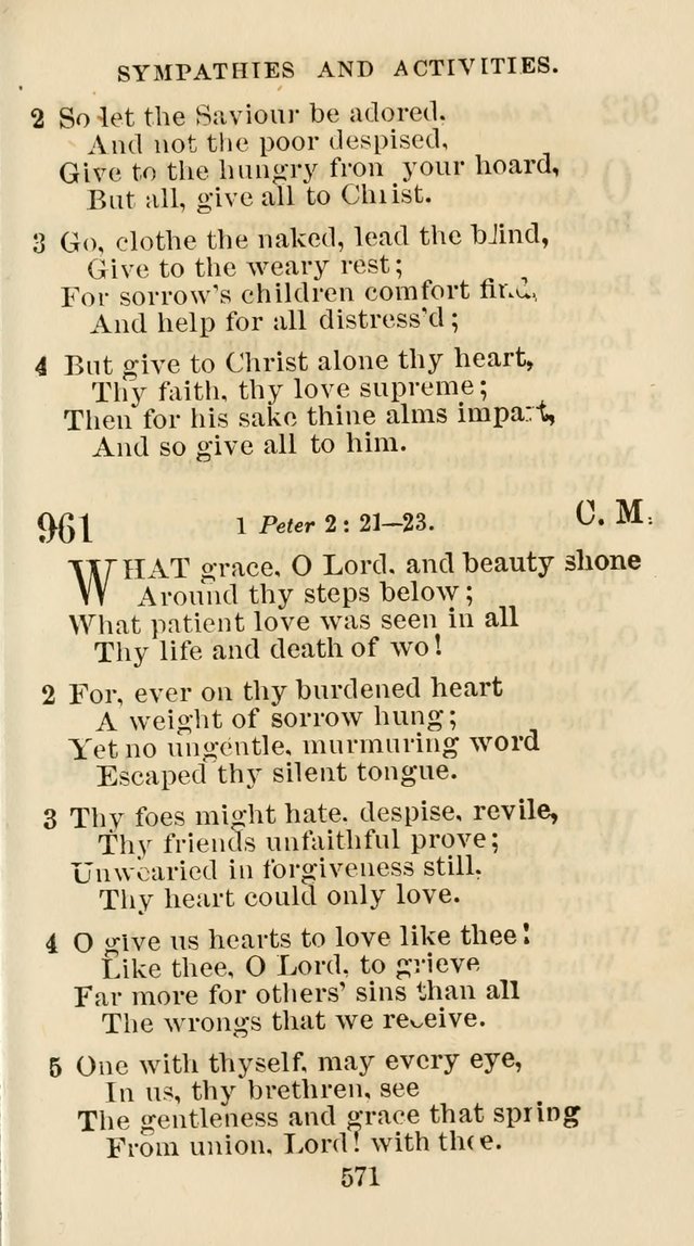 The Christian Hymn Book: a compilation of psalms, hymns and spiritual songs, original and selected (Rev. and enl.) page 580