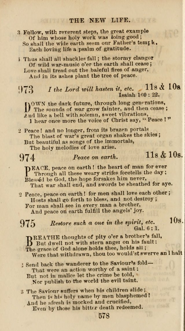 The Christian Hymn Book: a compilation of psalms, hymns and spiritual songs, original and selected (Rev. and enl.) page 587