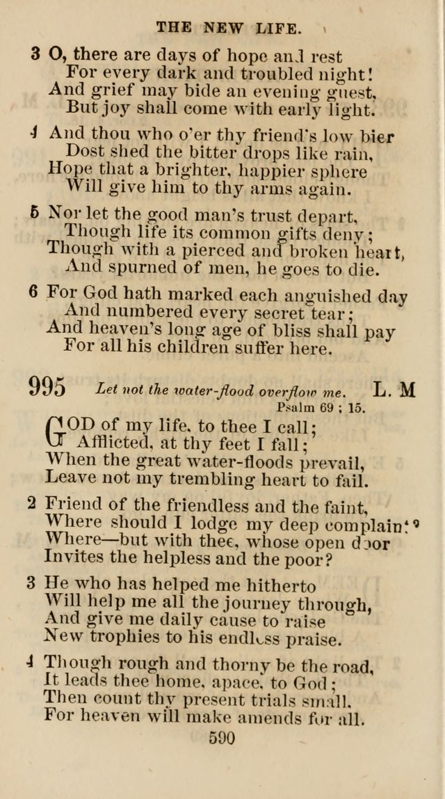 The Christian Hymn Book: a compilation of psalms, hymns and spiritual songs, original and selected (Rev. and enl.) page 599