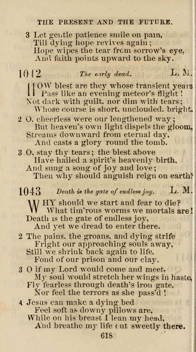 The Christian Hymn Book: a compilation of psalms, hymns and spiritual songs, original and selected (Rev. and enl.) page 627