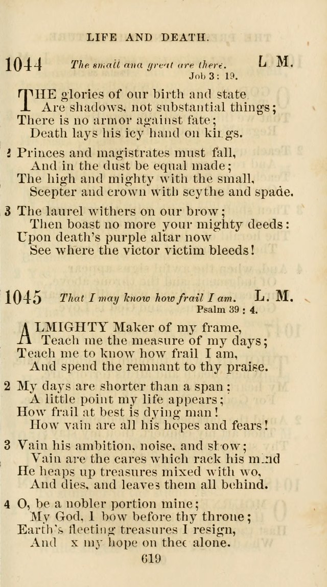 The Christian Hymn Book: a compilation of psalms, hymns and spiritual songs, original and selected (Rev. and enl.) page 628