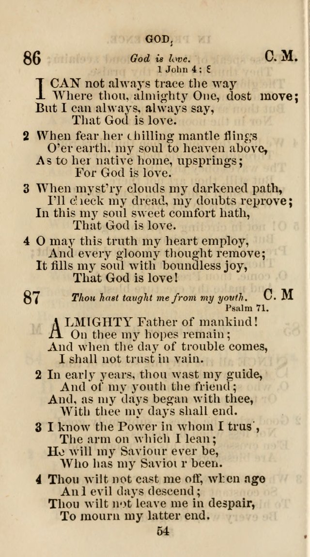 The Christian Hymn Book: a compilation of psalms, hymns and spiritual songs, original and selected (Rev. and enl.) page 63