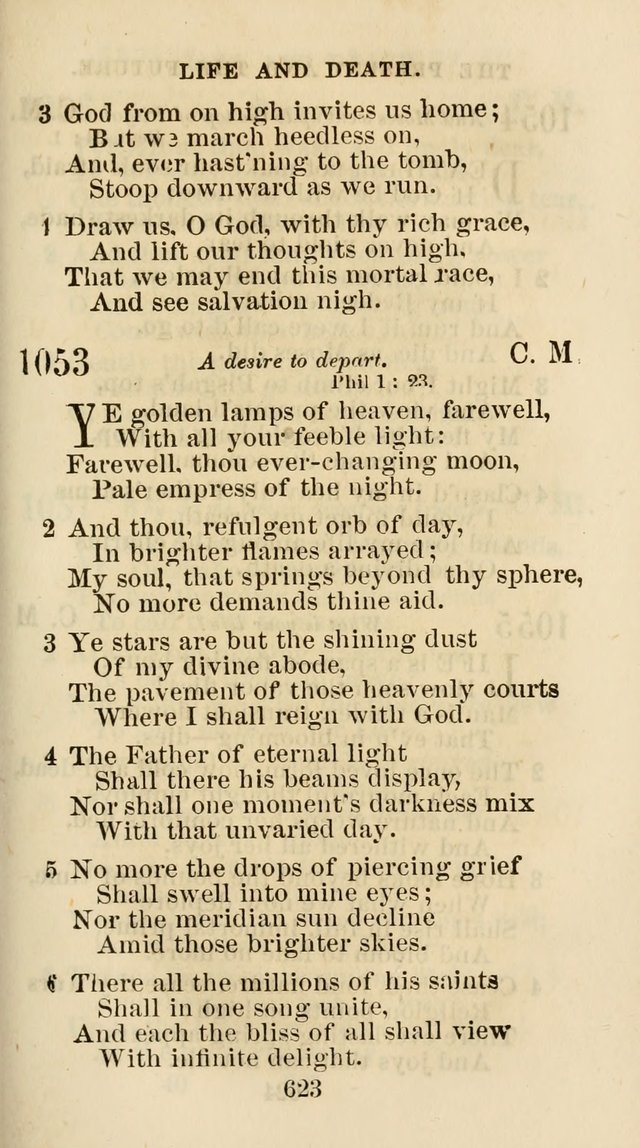 The Christian Hymn Book: a compilation of psalms, hymns and spiritual songs, original and selected (Rev. and enl.) page 632