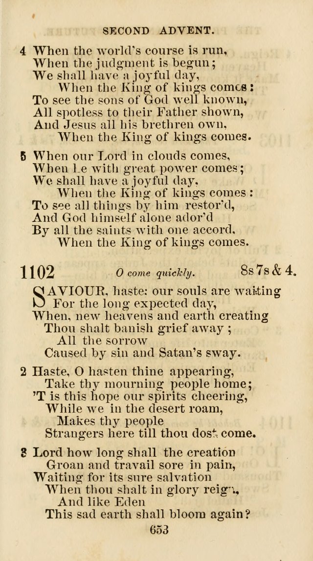 The Christian Hymn Book: a compilation of psalms, hymns and spiritual songs, original and selected (Rev. and enl.) page 662