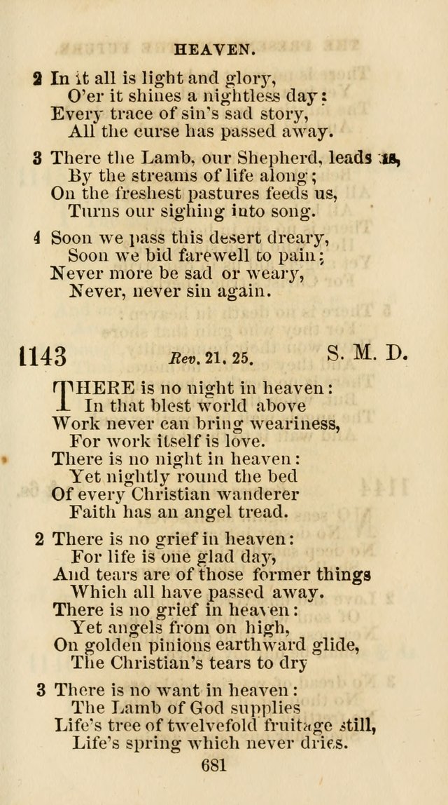 The Christian Hymn Book: a compilation of psalms, hymns and spiritual songs, original and selected (Rev. and enl.) page 690