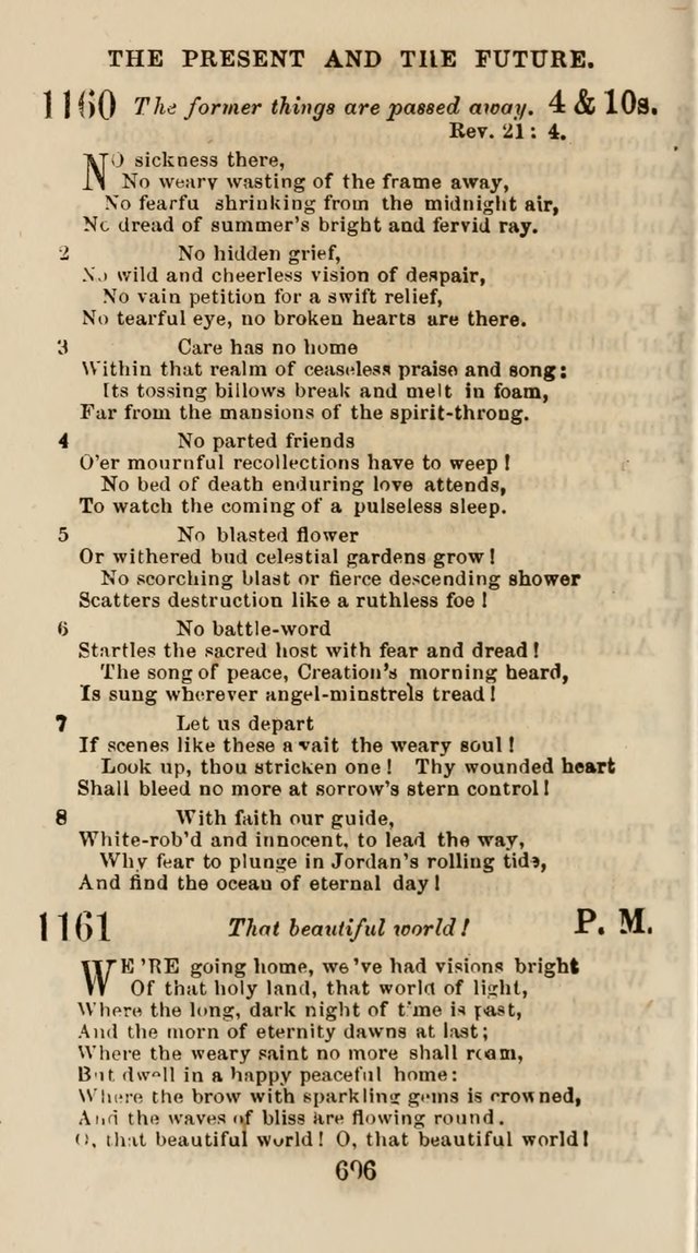 The Christian Hymn Book: a compilation of psalms, hymns and spiritual songs, original and selected (Rev. and enl.) page 705