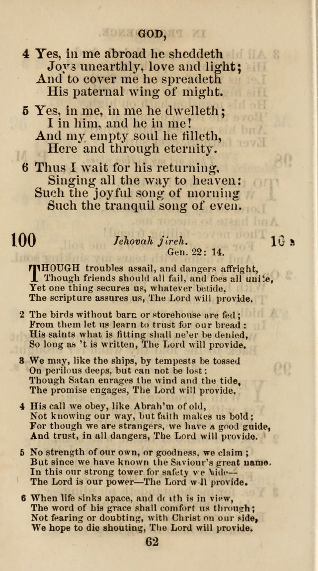 The Christian Hymn Book: a compilation of psalms, hymns and spiritual songs, original and selected (Rev. and enl.) page 71