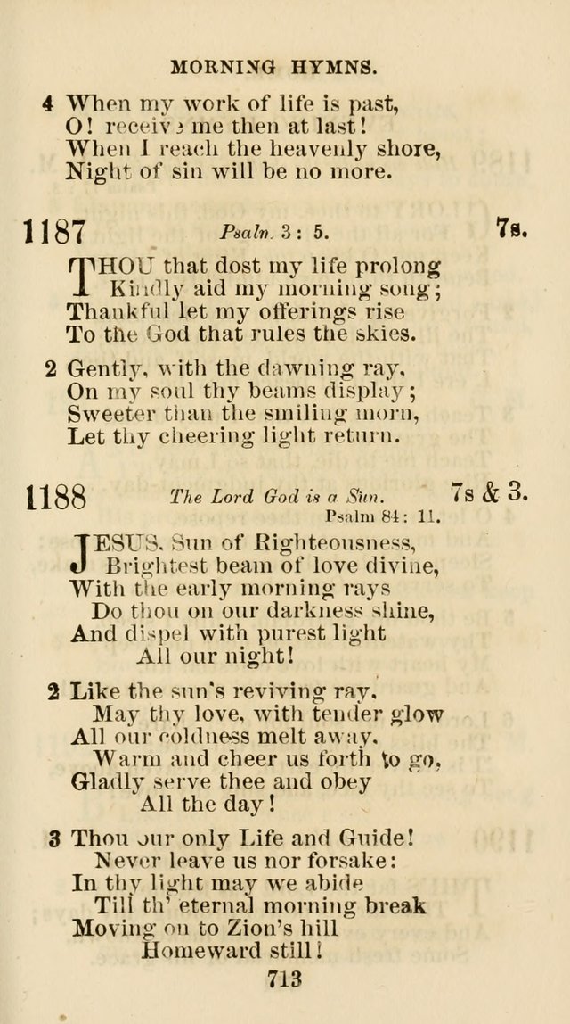 The Christian Hymn Book: a compilation of psalms, hymns and spiritual songs, original and selected (Rev. and enl.) page 722