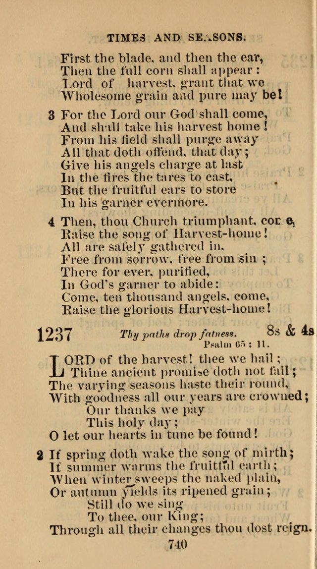 The Christian Hymn Book: a compilation of psalms, hymns and spiritual songs, original and selected (Rev. and enl.) page 749