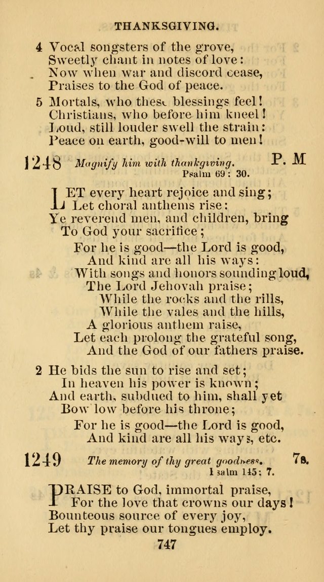 The Christian Hymn Book: a compilation of psalms, hymns and spiritual songs, original and selected (Rev. and enl.) page 756