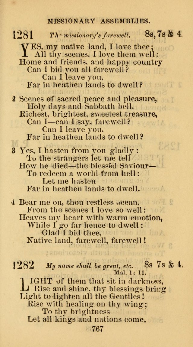 The Christian Hymn Book: a compilation of psalms, hymns and spiritual songs, original and selected (Rev. and enl.) page 776