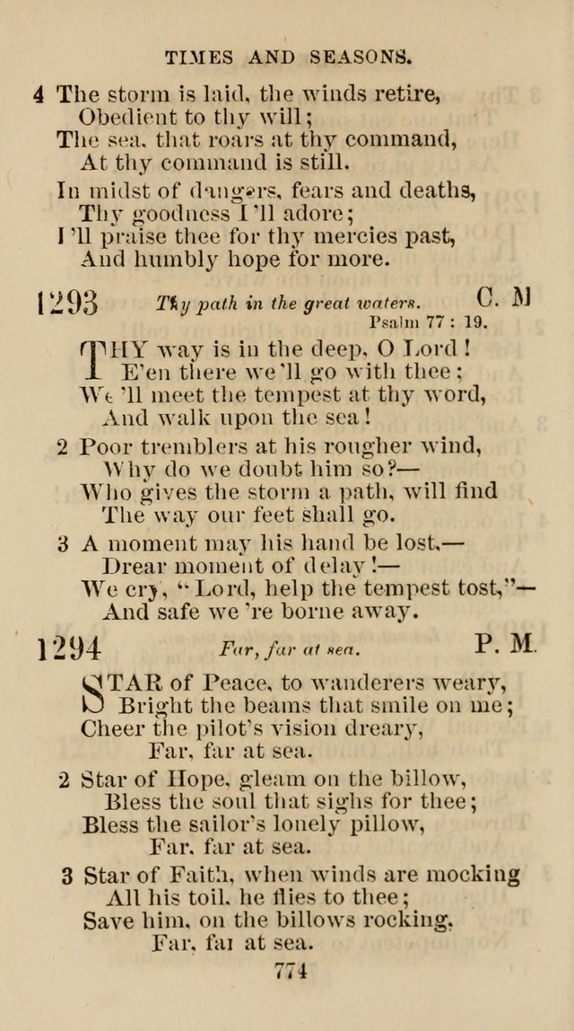 The Christian Hymn Book: a compilation of psalms, hymns and spiritual songs, original and selected (Rev. and enl.) page 783