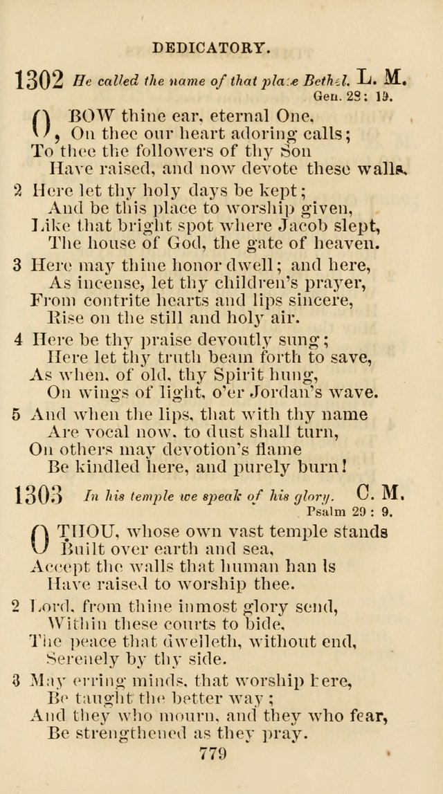 The Christian Hymn Book: a compilation of psalms, hymns and spiritual songs, original and selected (Rev. and enl.) page 788