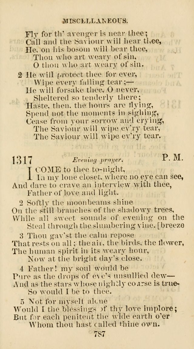 The Christian Hymn Book: a compilation of psalms, hymns and spiritual songs, original and selected (Rev. and enl.) page 796