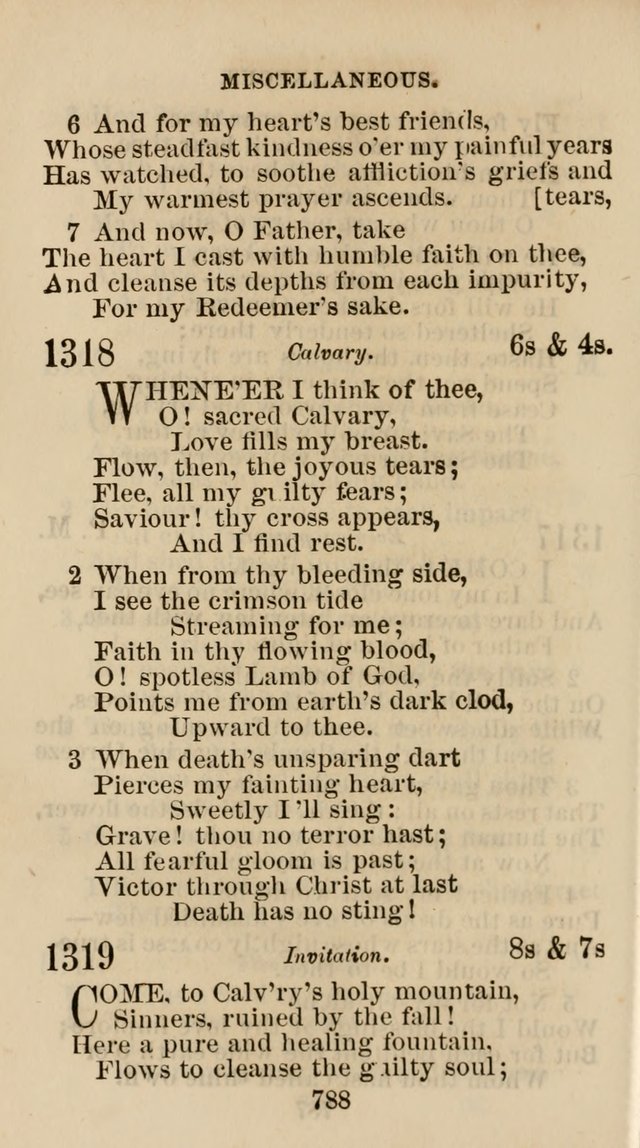 The Christian Hymn Book: a compilation of psalms, hymns and spiritual songs, original and selected (Rev. and enl.) page 797