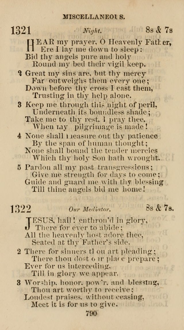 The Christian Hymn Book: a compilation of psalms, hymns and spiritual songs, original and selected (Rev. and enl.) page 799