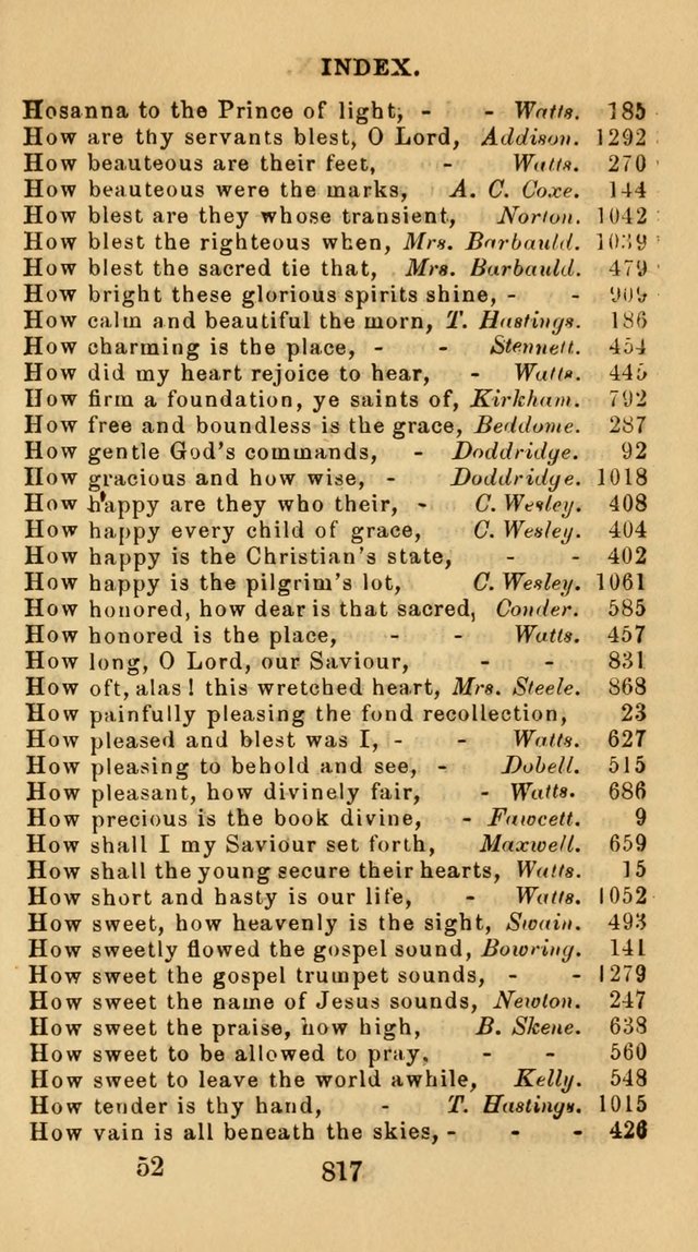 The Christian Hymn Book: a compilation of psalms, hymns and spiritual songs, original and selected (Rev. and enl.) page 826