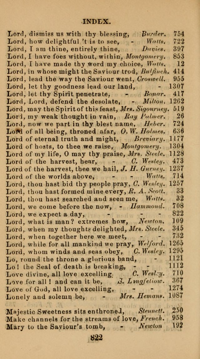 The Christian Hymn Book: a compilation of psalms, hymns and spiritual songs, original and selected (Rev. and enl.) page 831