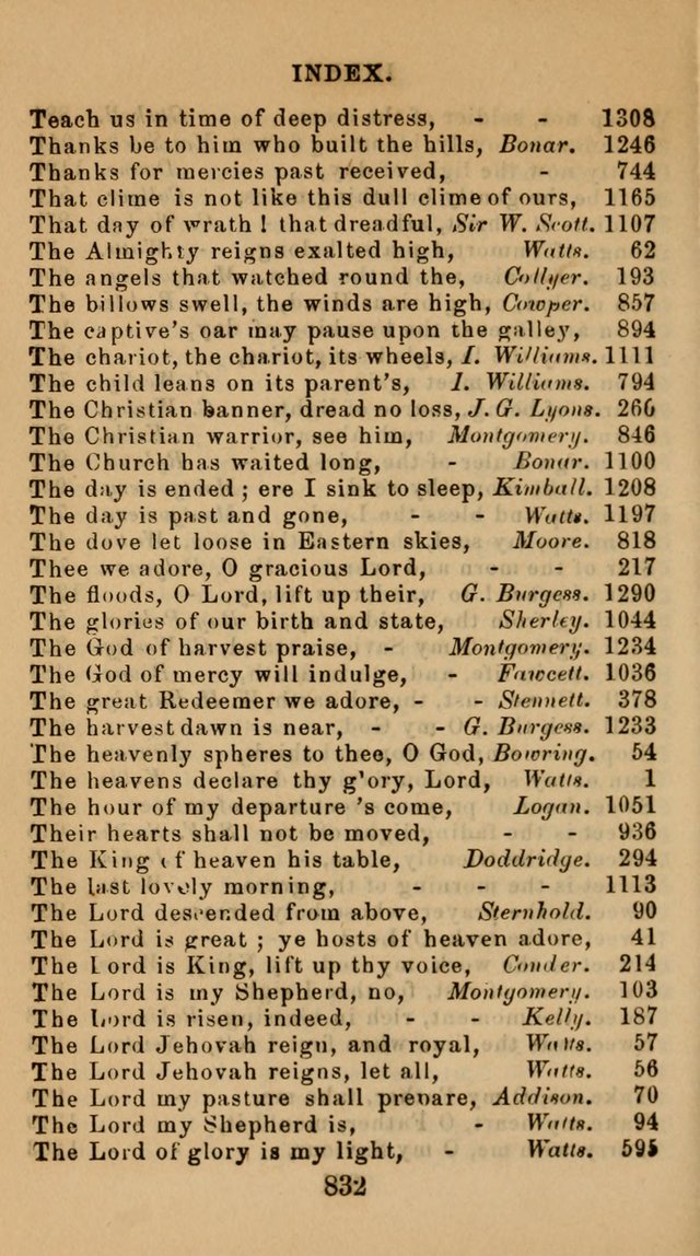 The Christian Hymn Book: a compilation of psalms, hymns and spiritual songs, original and selected (Rev. and enl.) page 841