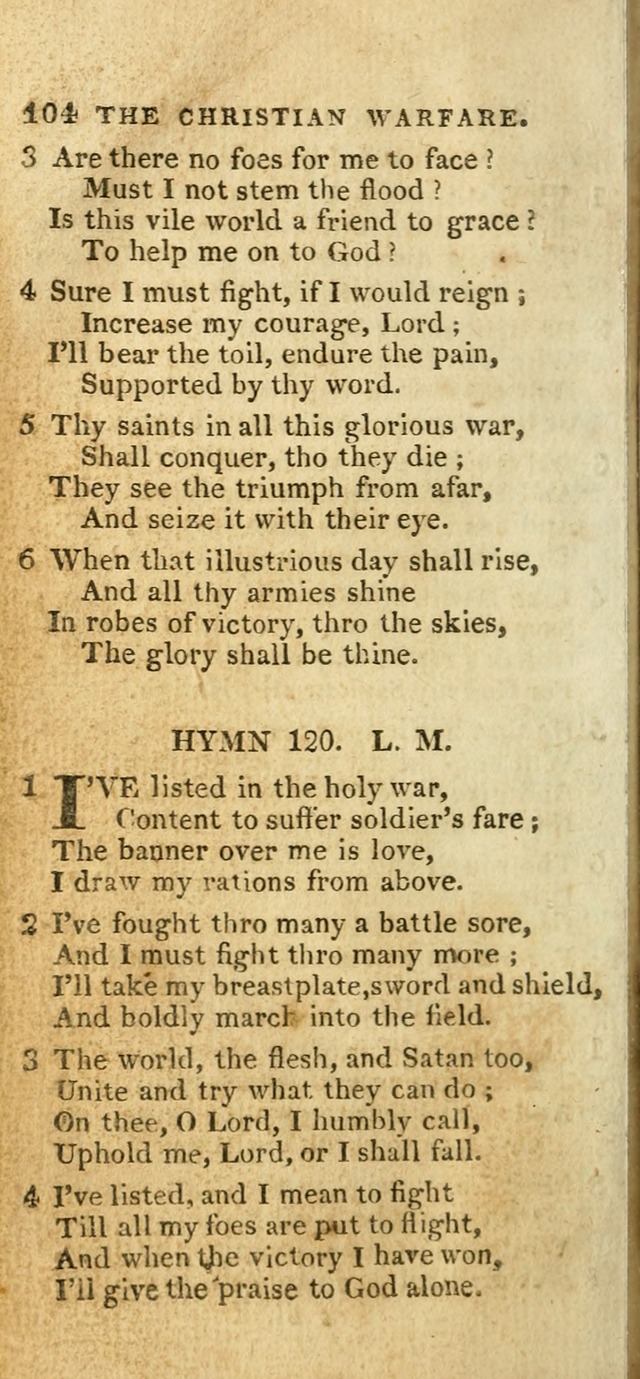 The Christian Hymn-Book (Corr. and Enl., 3rd. ed.) page 106