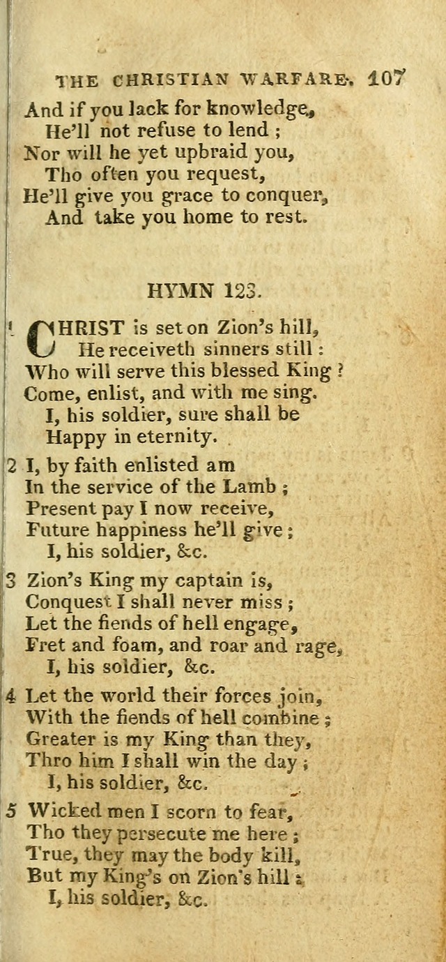 The Christian Hymn-Book (Corr. and Enl., 3rd. ed.) page 109