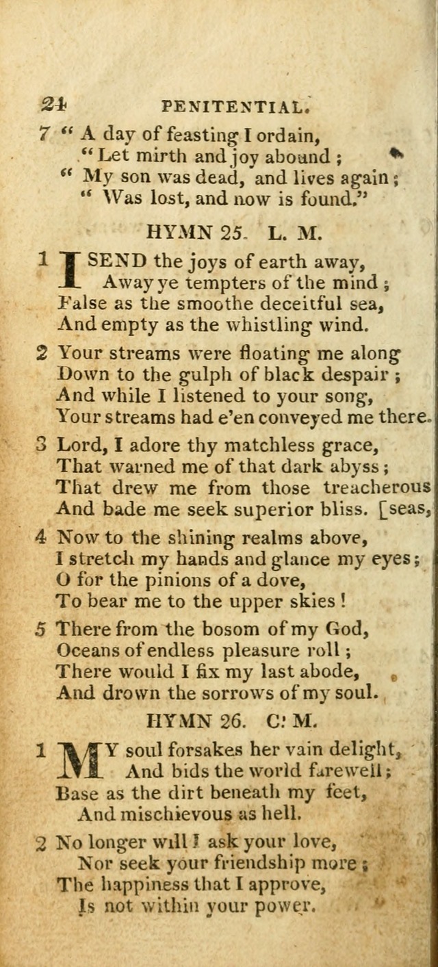 The Christian Hymn-Book (Corr. and Enl., 3rd. ed.) page 26