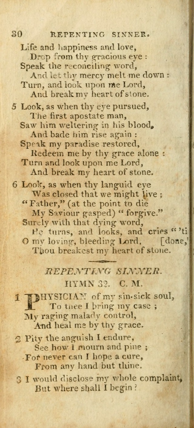 The Christian Hymn-Book (Corr. and Enl., 3rd. ed.) page 32