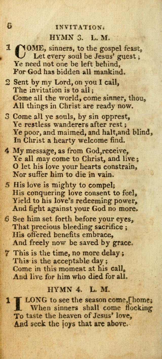 The Christian Hymn-Book (Corr. and Enl., 3rd. ed.) page 6