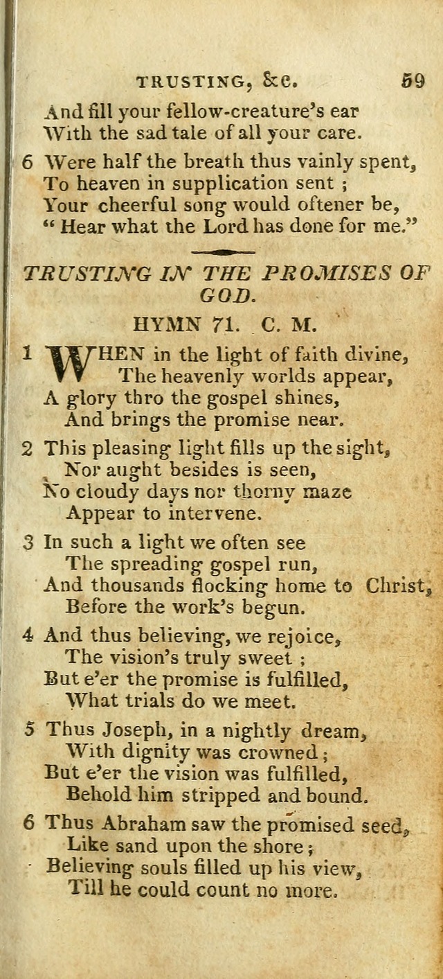 The Christian Hymn-Book (Corr. and Enl., 3rd. ed.) page 61