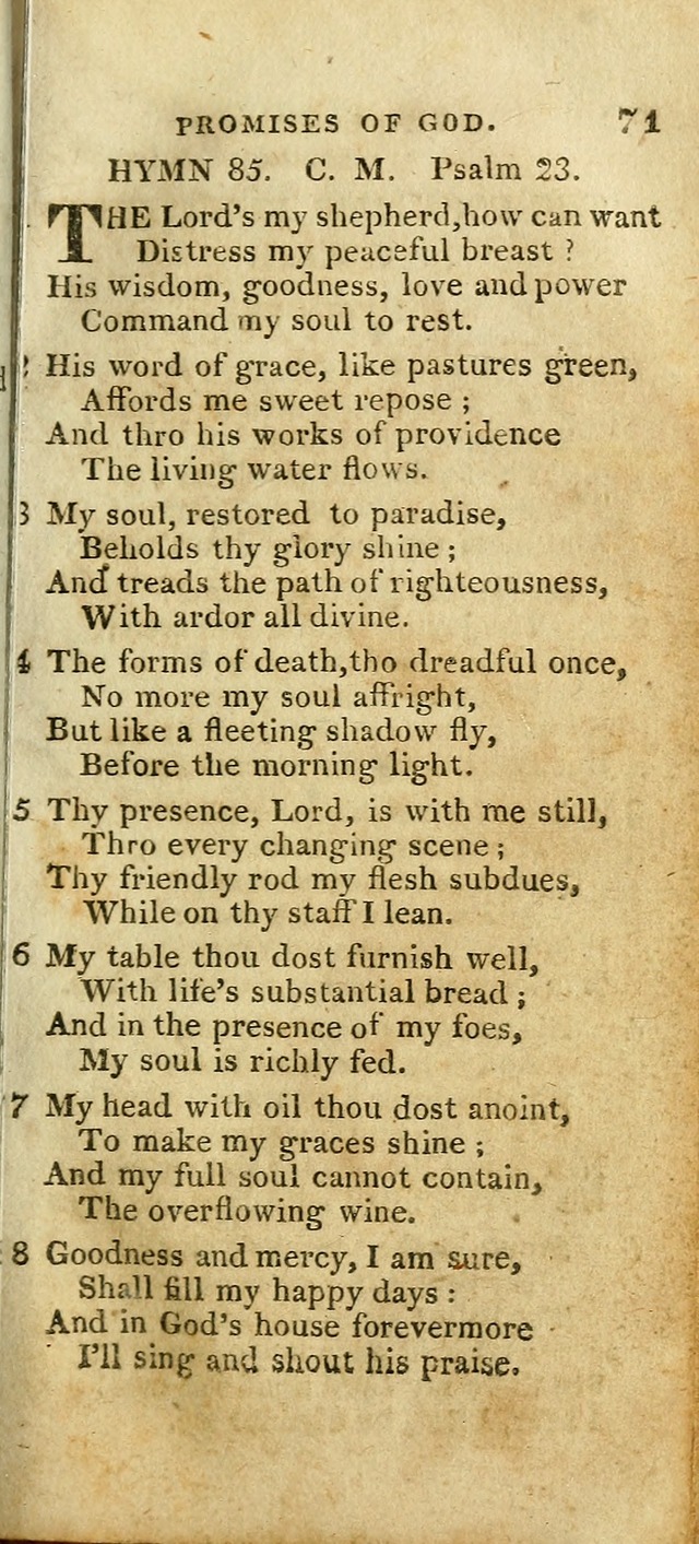 The Christian Hymn-Book (Corr. and Enl., 3rd. ed.) page 73