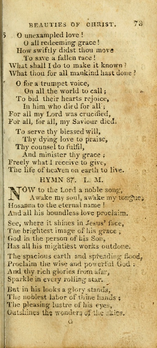 The Christian Hymn-Book (Corr. and Enl., 3rd. ed.) page 75