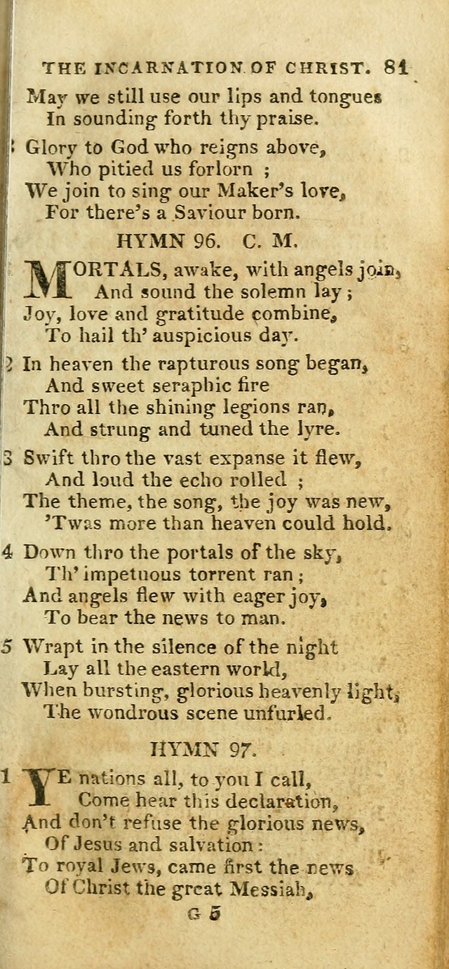 The Christian Hymn-Book (Corr. and Enl., 3rd. ed.) page 83